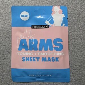 Freeman Pretty Arms Toning + Smoothing Sheet Mask 1 Pair 1.01 fl oz Green Tea